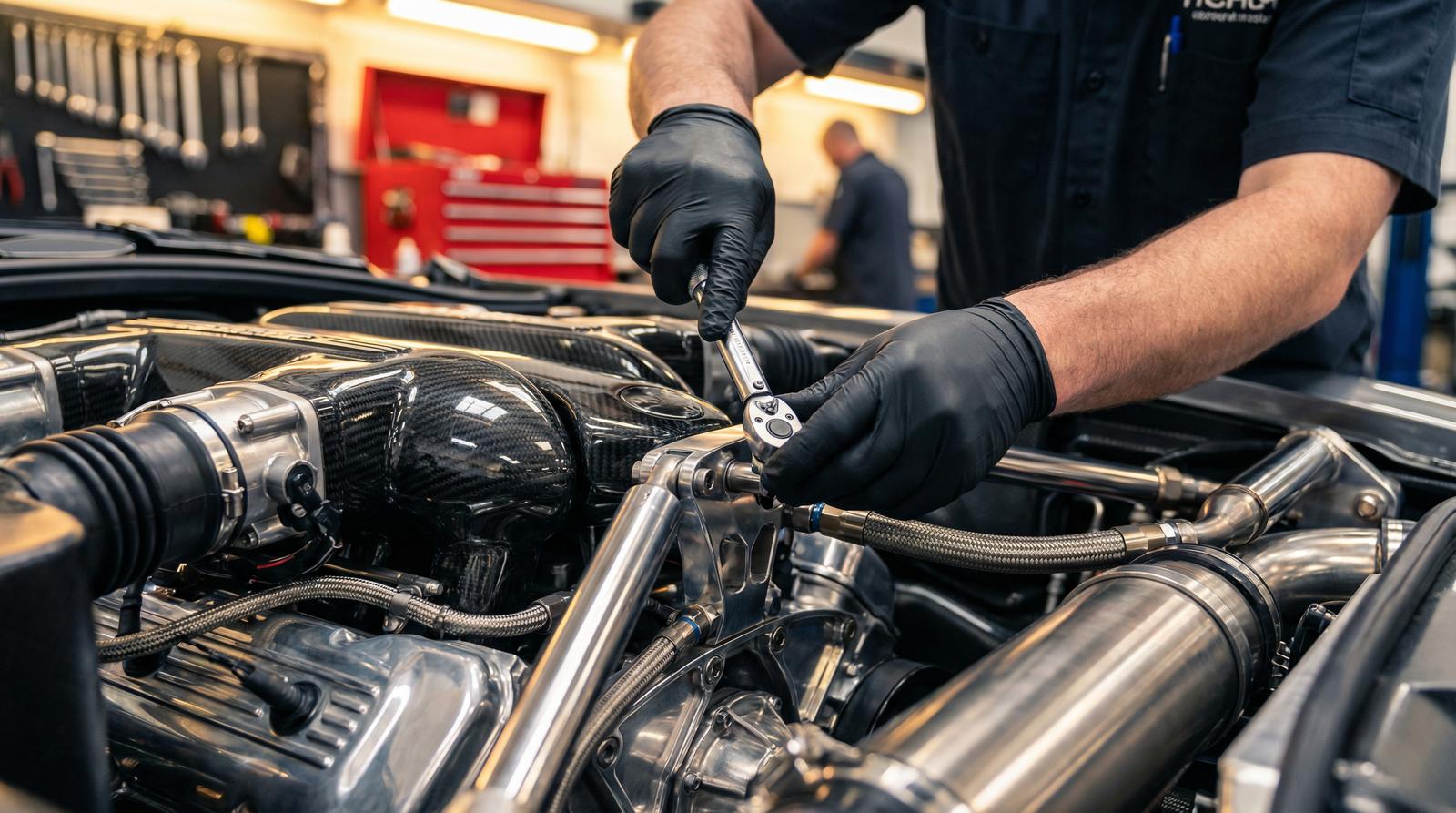 探花-V12发动机维修视频教程